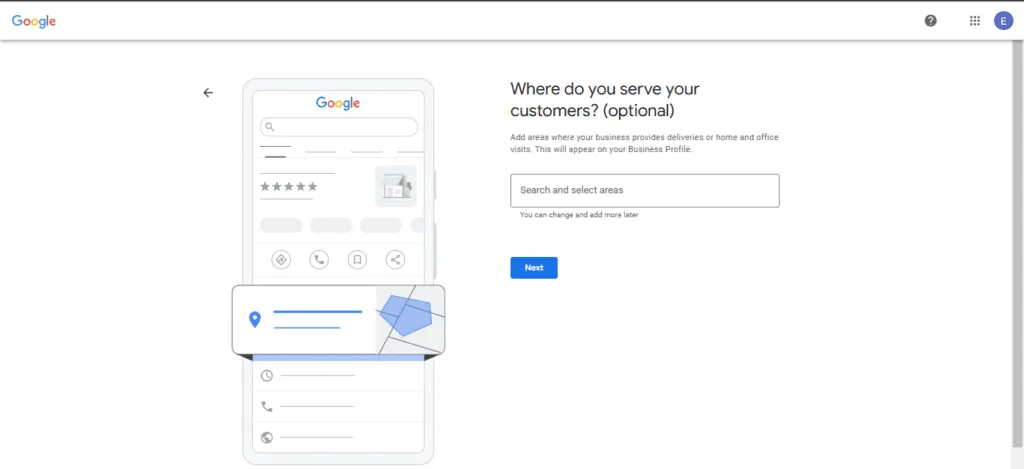 Add Service Areas in Google My Business 